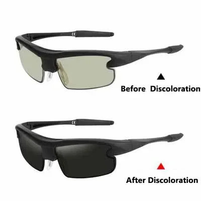 0.1-Second Intelligent Fast Discoloration Cycling Sunglasses