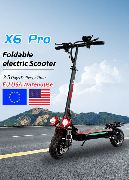 Dual Motor Electric Scooter – Emanba X6/X6 PRO