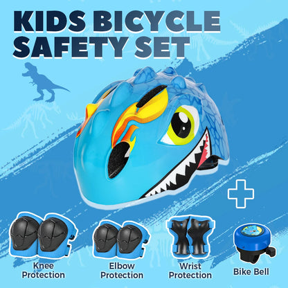 Protect your child with VICTGOAL Kids Bicycle Helmet and Protective Gear. Lightweight, certified safety with 3D cartoon design. Available in fun colors.