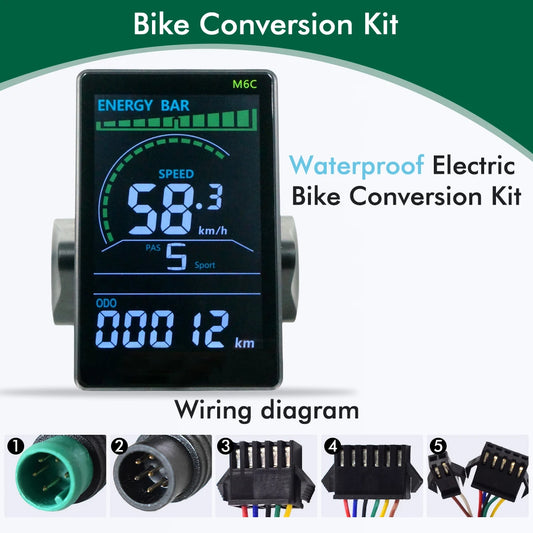 M6C Electric Bike LCD Display