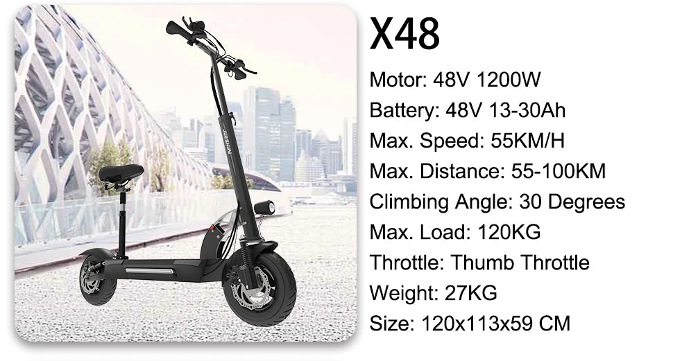 Order Your AJOOSOS Electric Scooter Today! Don’t miss out on the perfect combination of power, range, and style. Whether you’re an urban commuter or an off-road explorer, the AJOOSOS Electric Scooter is your ultimate travel companion