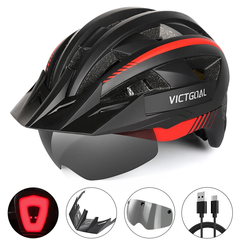 Victgoal MTB Road Bike Helmet – Safety Comfort for Every Ride