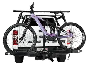 Volt Lift 1X RV Hitch Mounted E-Bike Rack – 80lbs Capacity