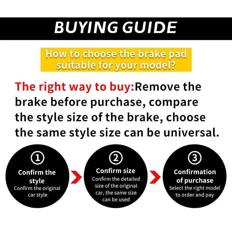 Semi Metal BIke Brake Pads