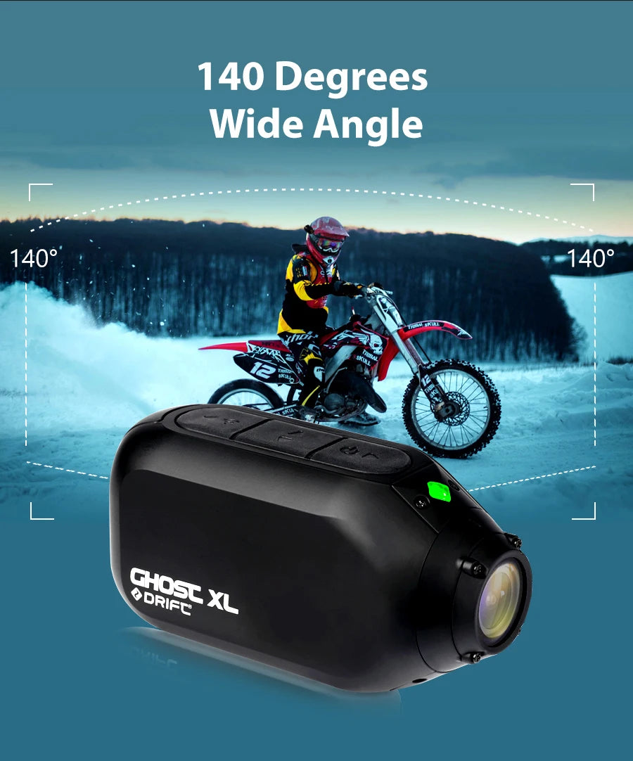 Drift Ghost XL Helmet Cam – Waterproof Action Camera