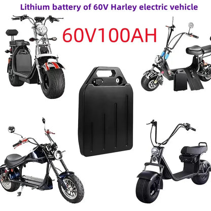 New Full Capacity Power 18650 Lithium Battery 60V 20ah-100ah - Electric Bikes & Accessories