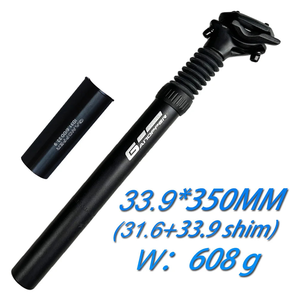 GANOPPER MTB Suspension Seatpost – Ultimate Comfort Shock Absorption.