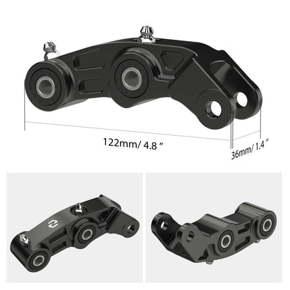 Reinforced Shock-Absorbing Triangle Bracket &amp; Rear Suspension Linkage for SUR-RON 