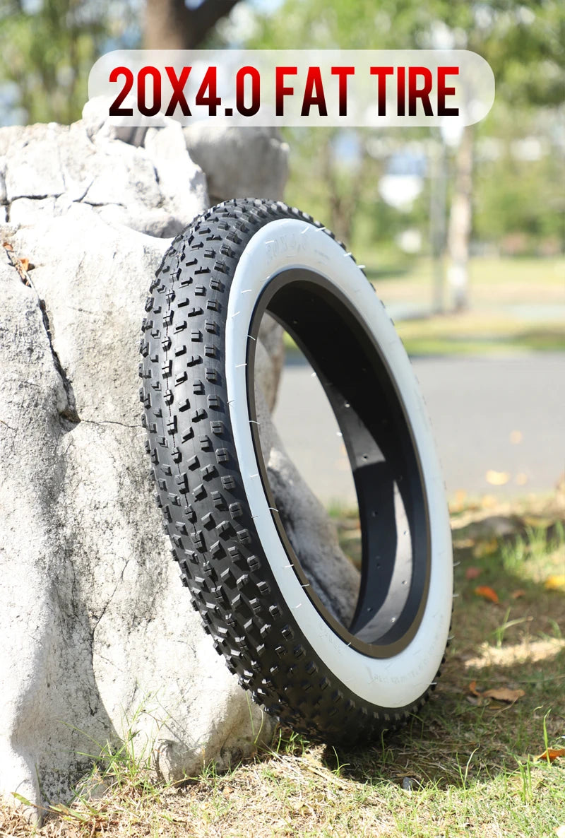 Fat Bike Tire 20x4.0 / 26x4.0 – Snow, Beach, ATV, and Electric Bike Ready