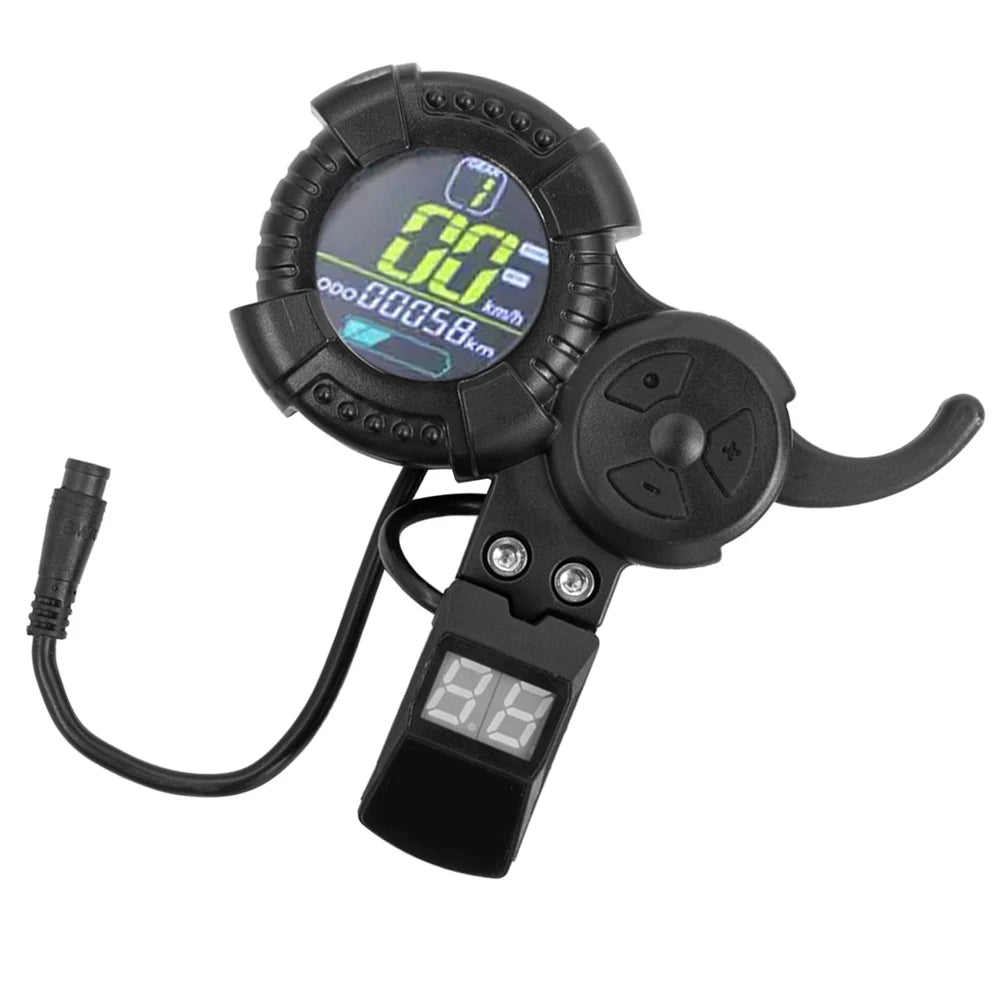 Electric Scooter Throttle with 6-Pin LED Display and NFC Card