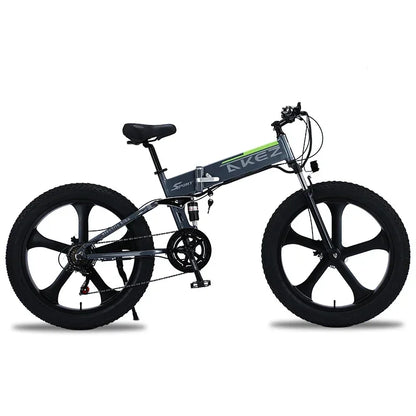 New style 1000W Motor electric bike 48V 10.4ah Lithium battery Mountain ELECTR BIKE  26×4.0 Fat Tire e bike Folded ebike Electric Bikes & Accessories