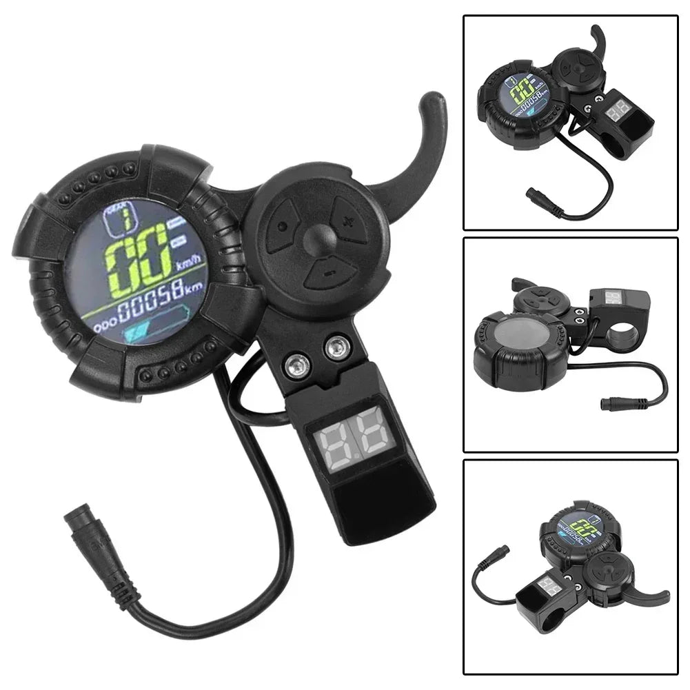 Electric Scooter Throttle with 6-Pin LED Display and NFC Card