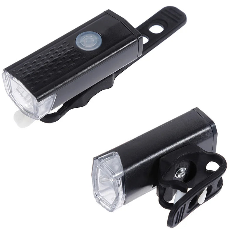 Cycling Light Bicycle Lantern USB LED Rechargeable Set Electric Bikes & Accessories