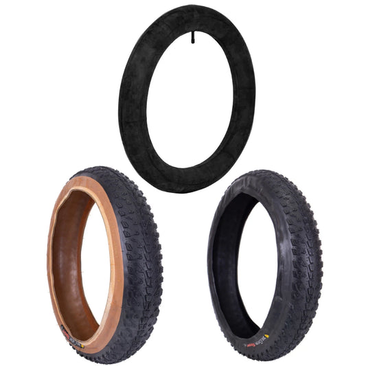LIXADA 20x3.0 Fat Bike Tire | Folding Snow &amp; Beach Bicycle Tire