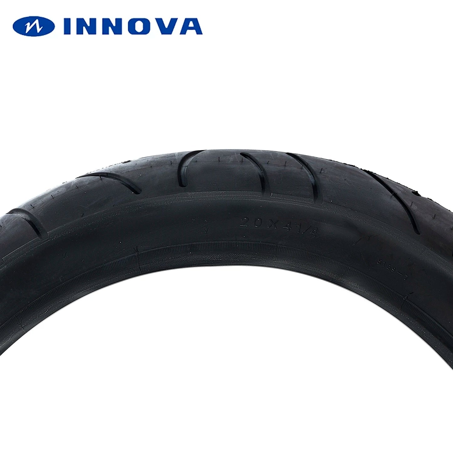 INNOVA Fat Tire 20x4.0 – Electric Bicycle Tire with Tube, Blue/Green/Black