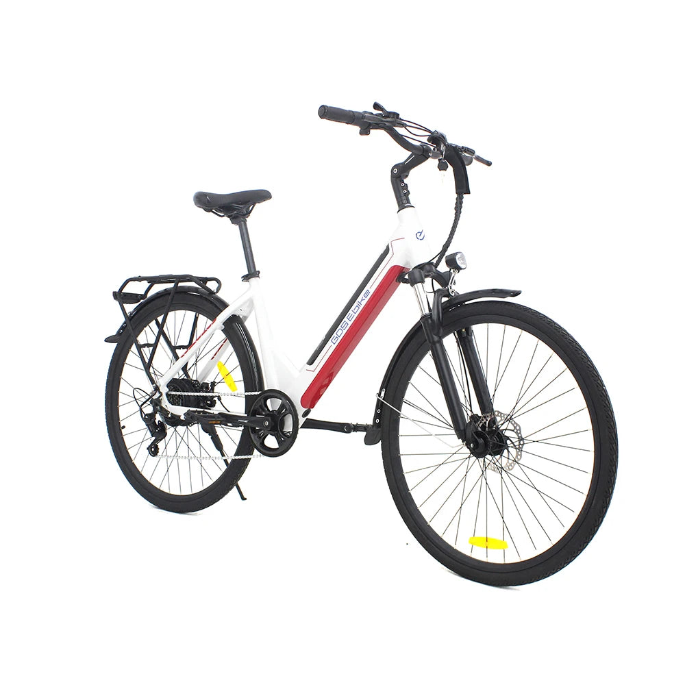 Retro 700C Women's Electric City Bike | Step-Through Urban E-Bike