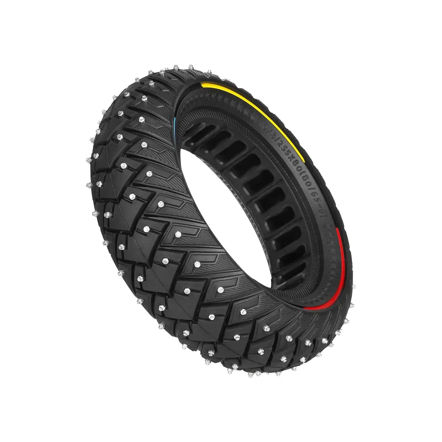 Ulip 10x3 Winter Snow Tire 10Inch Off-road Solid Tyre for ZERO 10X/Kaabo/Dualtron/Kugoo Scooters 255x80(80/65-6) Tire Parts 10*3 Electric Bikes & Accessories