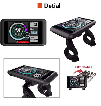 Upgrade your eBike with the 48V-72V 1500W-3000W Sine Wave Controller featuring a colorful LCD display. Enjoy smooth rides, multiple modes, and enhanced efficiency. Free shipping available!