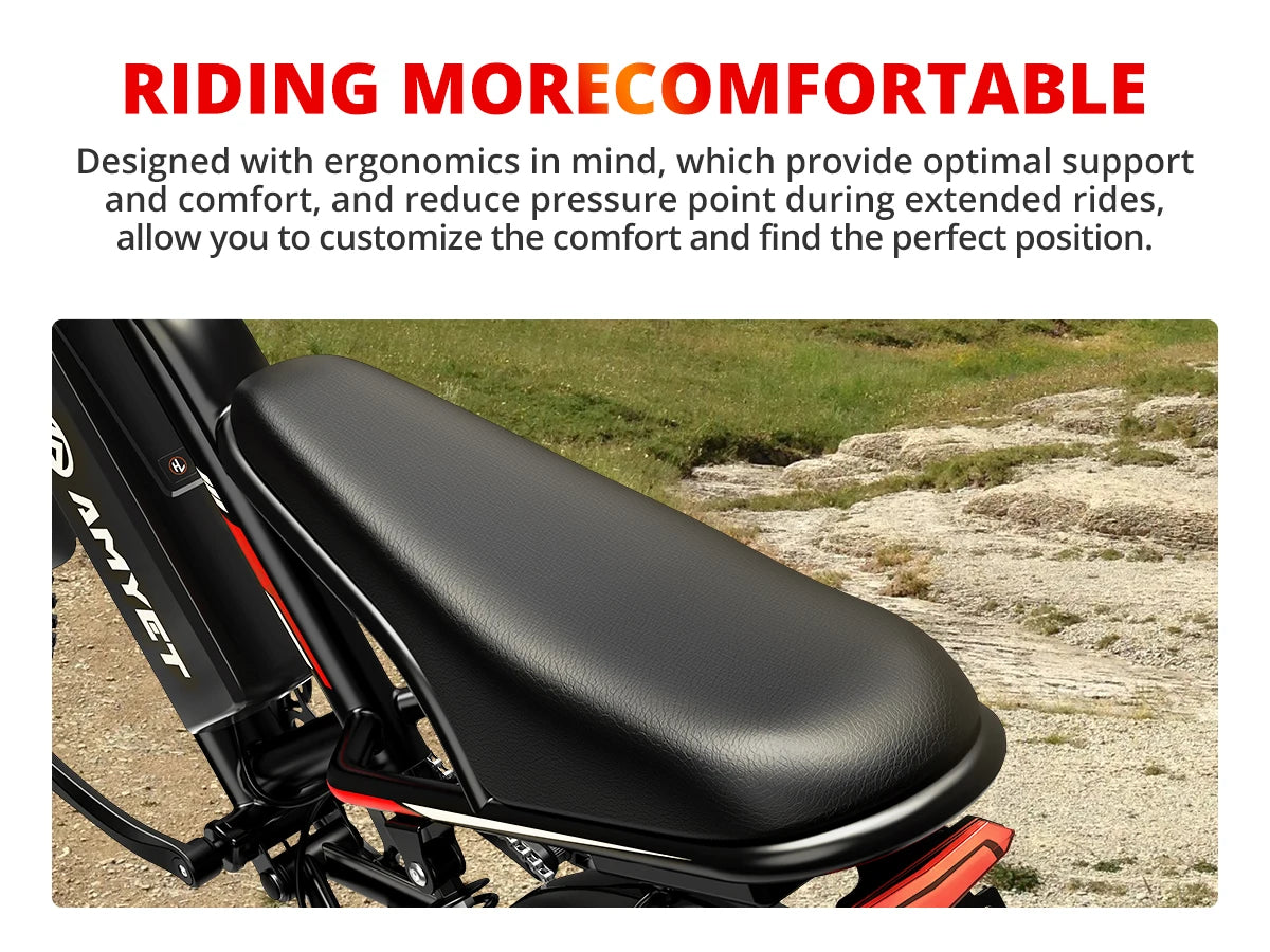 AMYET S8 Electric Bike 2000W Dual Motor 48V 25Ah | Free Shipping