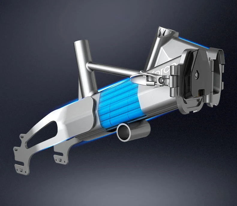 Compact 500W Electric Folding Bike - Lightweight & Long Range