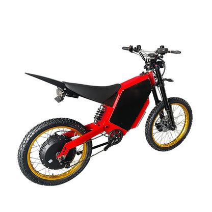 "Free shipping from E-Bikes and Accessories. Discover the New High Power Electric Dirt Bike with 5000W-15000W motor, 75 mph speed, and over 40 mile range. Perfect for off-road adventures."