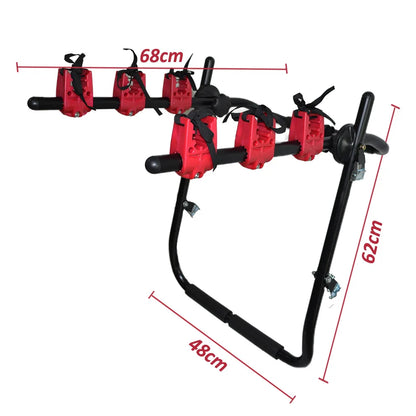 3-Bike Car Mount Rack – Secure & Convenient Bike Transportation