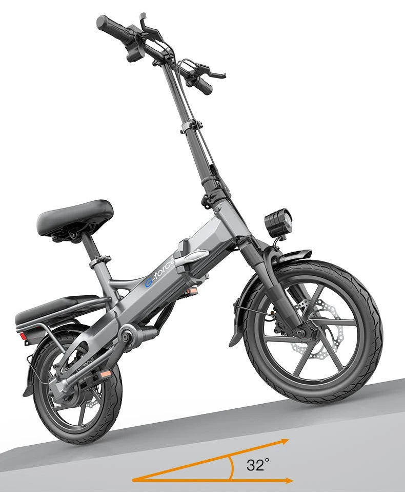 Compact 500W Electric Folding Bike - Lightweight & Long Range