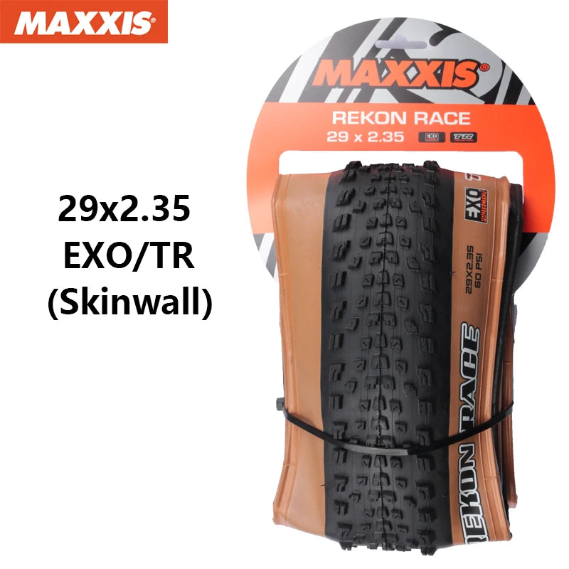 MAXXIS REKON RACE Mountain Bike Tire – 29x2.25 / 29x2.35 / 29x2.4 | Tubeless XC MTB Tire