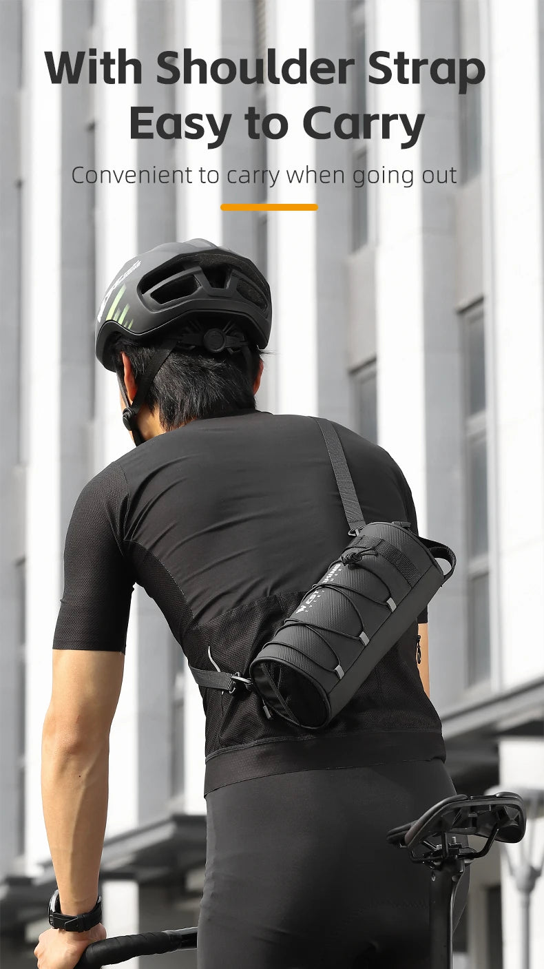 Bicycle Handlebar Bag – Waterproof 2L Front Tube Bag | WEST BIKING