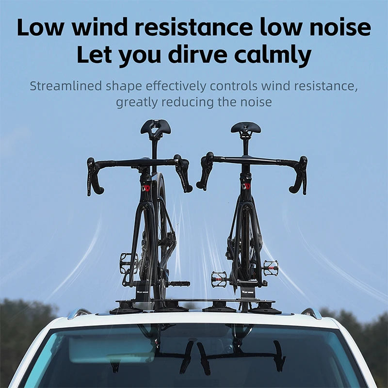 West Biking Suction Cup Bike Rack – Quick Install Car Carrier