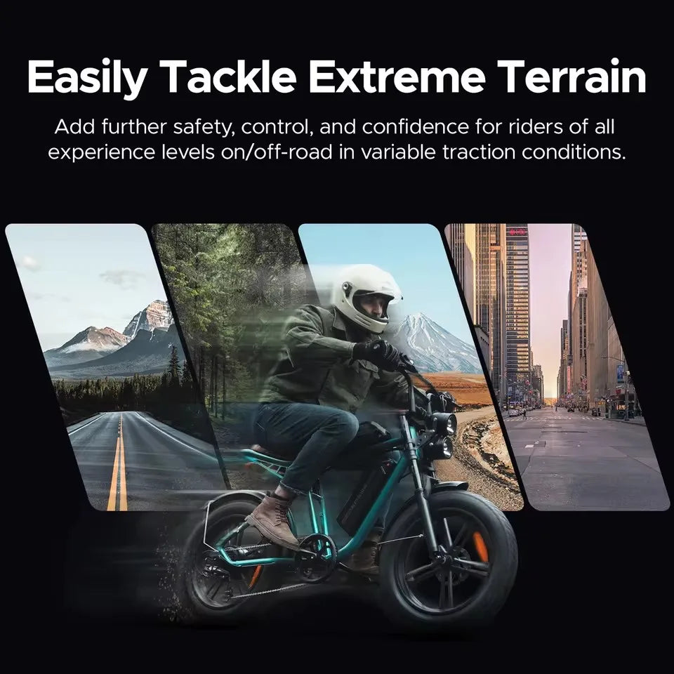 ENGWE M20–High-Speed Electric Bike for Urban&Off-Road Adventures 100W Powerful Motor 48V26AH Dual Battery Electric Bicycle