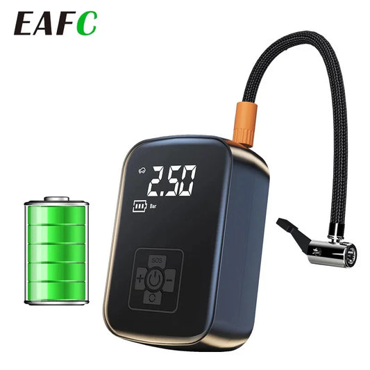 EAFC 150 PSI E-Bike Air Pump | Wireless Portable Tire Inflator