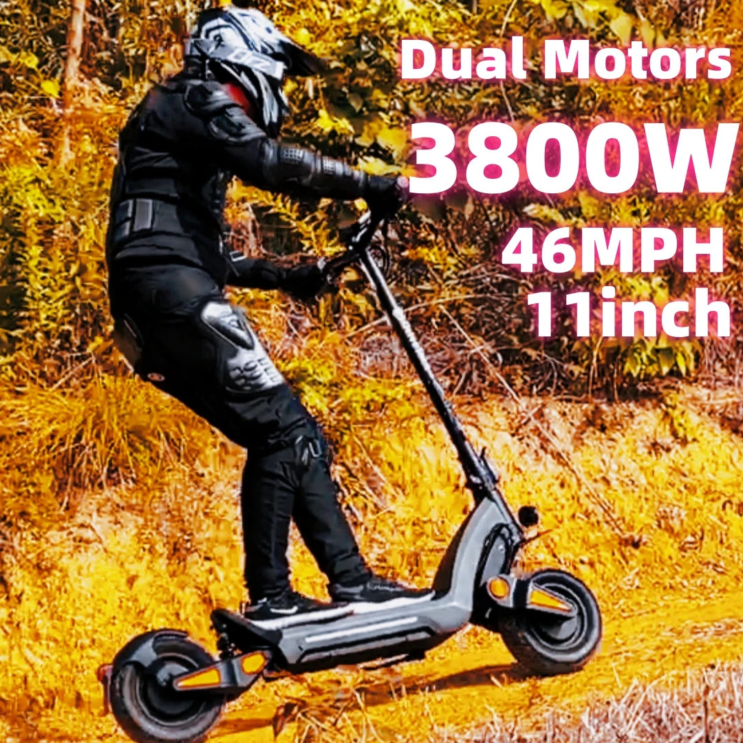 DT06 6000W 11-inch Off-Road Electric Scooter Electric Bikes & Accessories