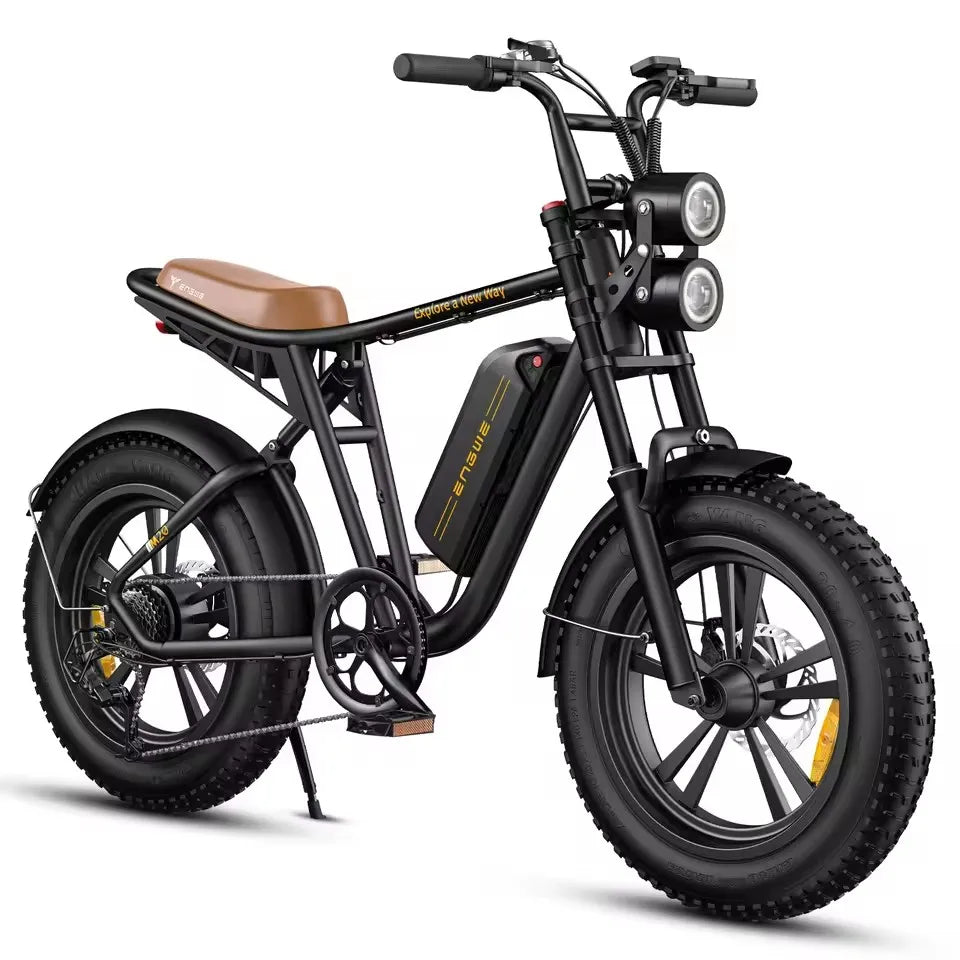 ENGWE M20–High-Speed Electric Bike for Urban&Off-Road Adventures 100W Powerful Motor 48V26AH Dual Battery Electric Bicycle