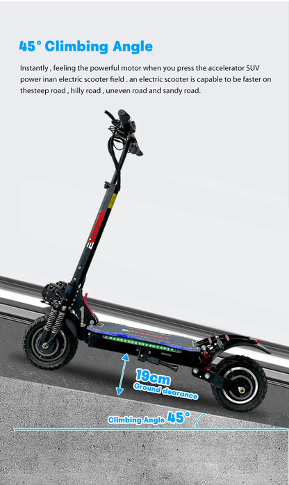 Dual Motor Electric Scooter – Emanba X6/X6 PRO