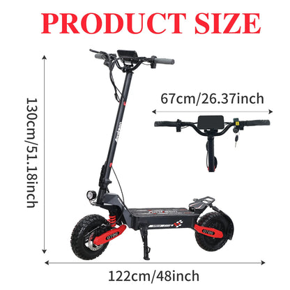 2400W Dual Motor Electric Scooter 40MPH