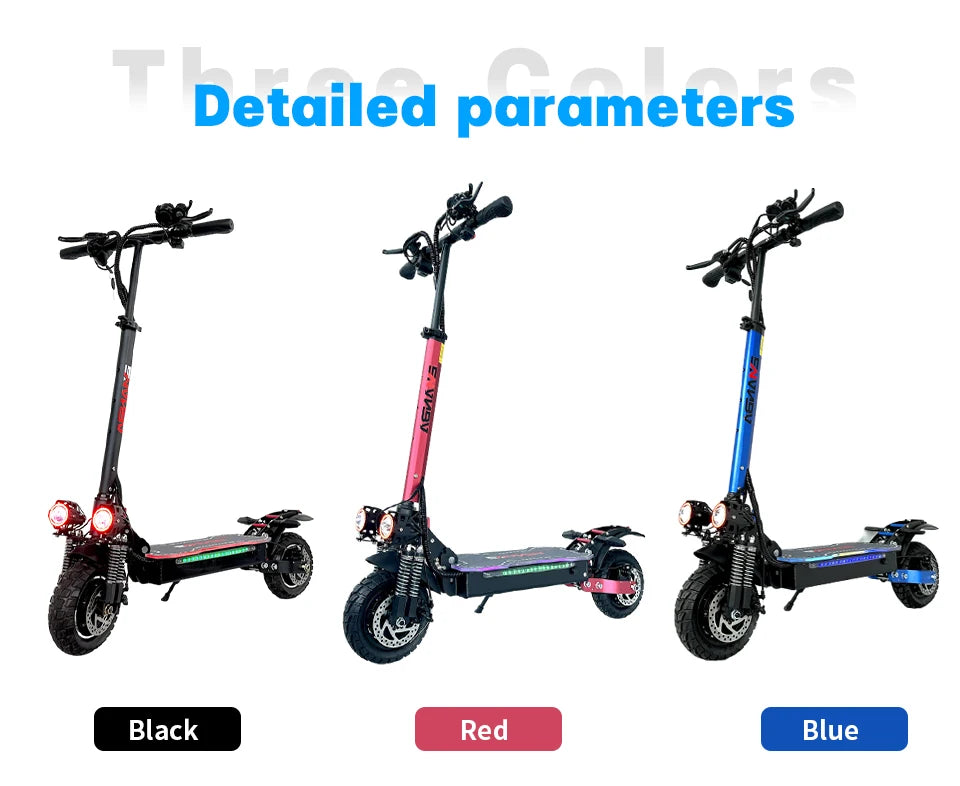 Dual Motor Electric Scooter – Emanba X6/X6 PRO