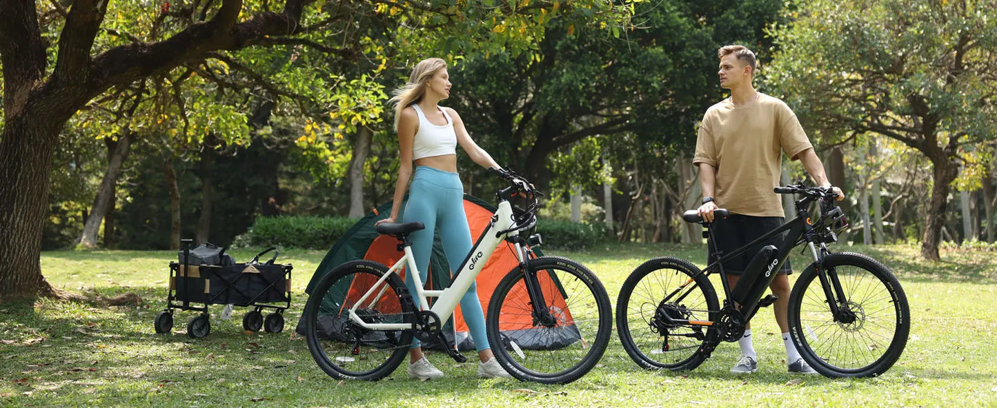 Cityone Step Thru Electric Bike for Adults – 26" E-Bike Ride