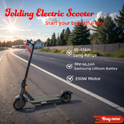 Experience the freedom and efficiency of the 10.5Ah Imported Batteries Electric Scooter and redefine the way you travel. Act now and enjoy free shipping on your order!