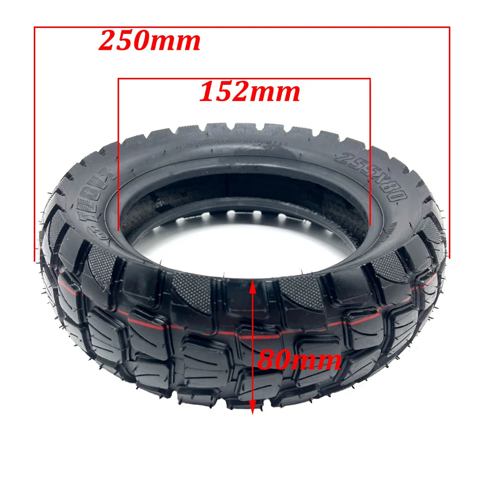 255x80 TUOVT Tire and Inner/Outer Tube Set