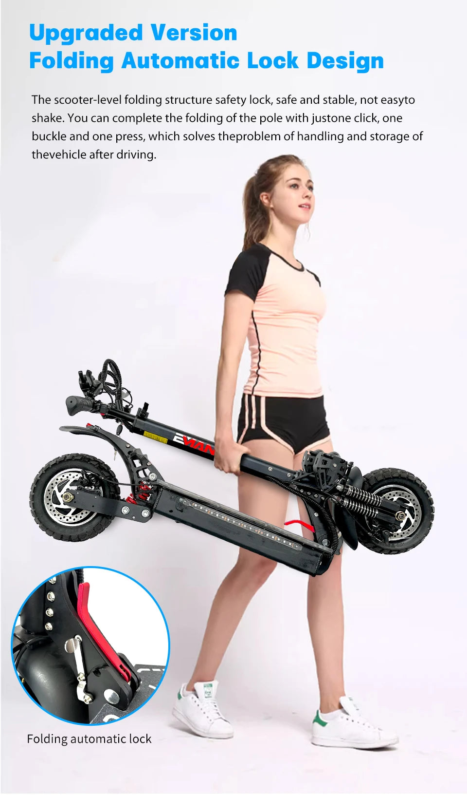 Dual Motor Electric Scooter – Emanba X6/X6 PRO