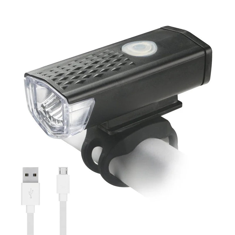 Cycling Light Bicycle Lantern USB LED Rechargeable Set Electric Bikes & Accessories