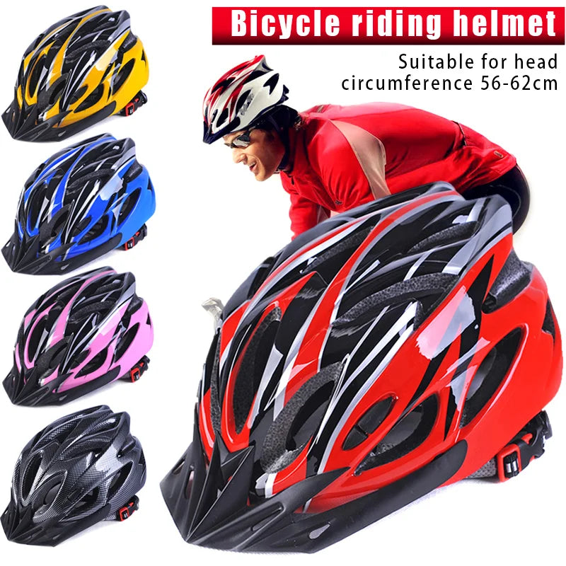 Adult Bike Helmet - Mountain Bike Integrally Molding