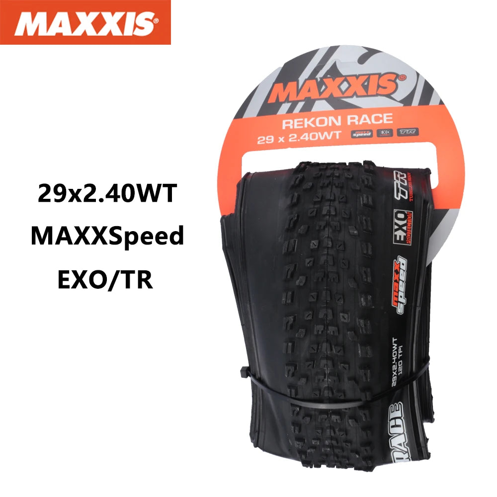 MAXXIS REKON RACE Mountain Bike Tire – 29x2.25 / 29x2.35 / 29x2.4 | Tubeless XC MTB Tire