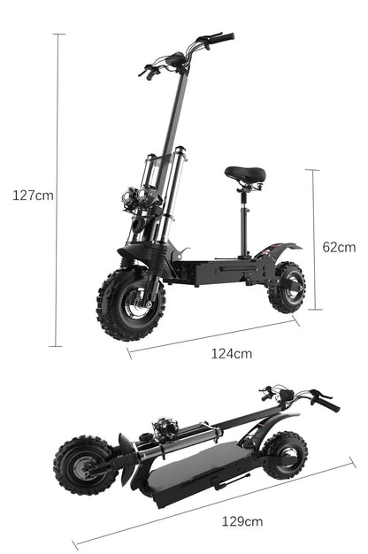 Order Your AJOOSOS Electric Scooter Today! Don’t miss out on the perfect combination of power, range, and style. Whether you’re an urban commuter or an off-road explorer, the AJOOSOS Electric Scooter is your ultimate travel companion