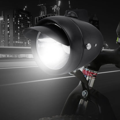 Illuminate your cycling experience with style and efficiency. Get the LED Super Light Bicycle Retro Front Headlight today and ride with confidence!