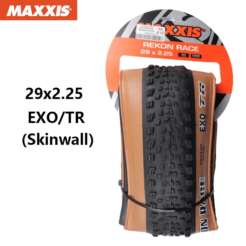 MAXXIS REKON RACE Mountain Bike Tire – 29x2.25 / 29x2.35 / 29x2.4 | Tubeless XC MTB Tire