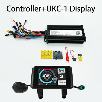 Upgrade your eBike with the 48V-72V 1500W-3000W Sine Wave Controller featuring a colorful LCD display. Enjoy smooth rides, multiple modes, and enhanced efficiency. Free shipping available!