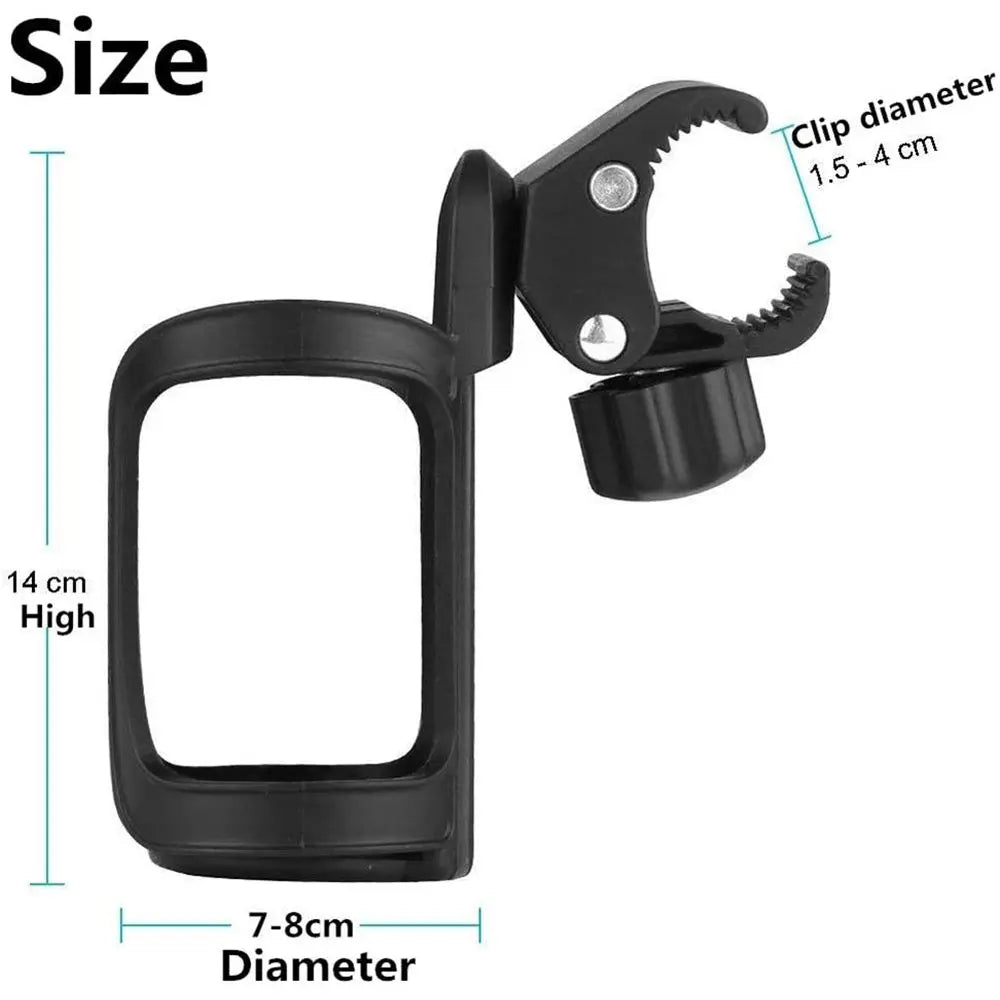 Anti-slip 360 Degree Rotation Motorcycle Baby Stroller Bicycle Bottle Holder Water Cup Bracket Bike Bottle Rack Electric Bikes & Accessories