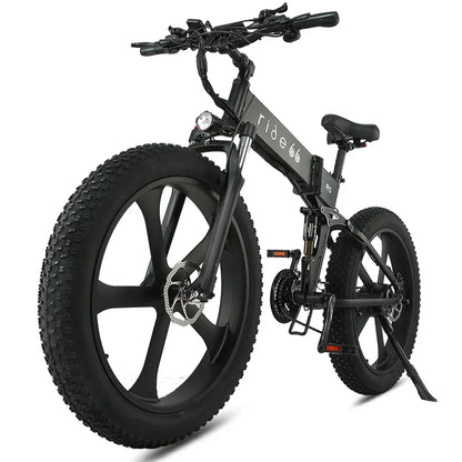 26-Inch Men's Folding Fat Tire Mountain Bike Electric Bikes & Accessories